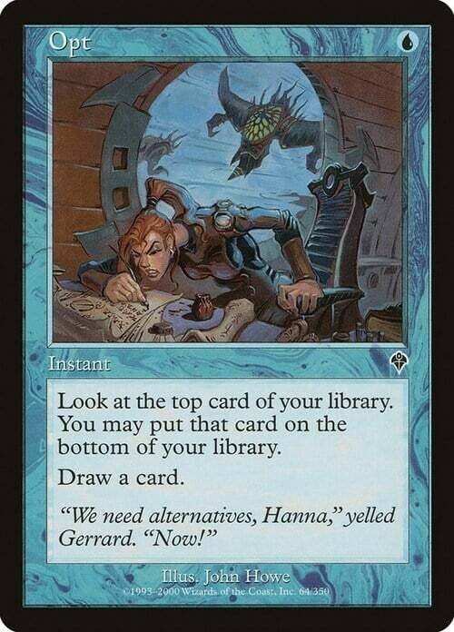 Carta MTG-Opzione-Invasione-CHINA-T-LP-Common
