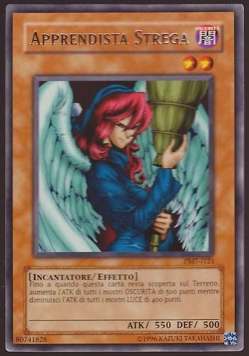 Carta YUGIOH-Apprendista Strega-PMT-I121-EN-Poor-Rare