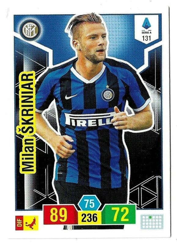 Trading card Adrenalyne 2019-20 - N°131 Milan Skriniar  Inter