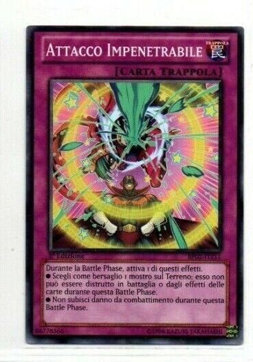 Carta YUGIOH-Attacco Impenetrabile-BP02-ITA-Good-Common 1.Ed