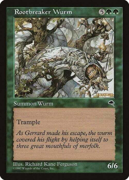 Carta MTG-Wurm Spezzaradici-Tempesta-EN-Good-Common