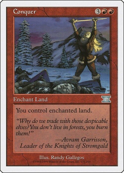 Carta MTG-Conquista-Sesta Edizione-N.171-ITA-EX-