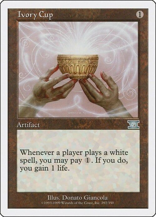 Carta MTG-Coppa d'Avorio-Sesta Edizione-N.291-ITA-EX-