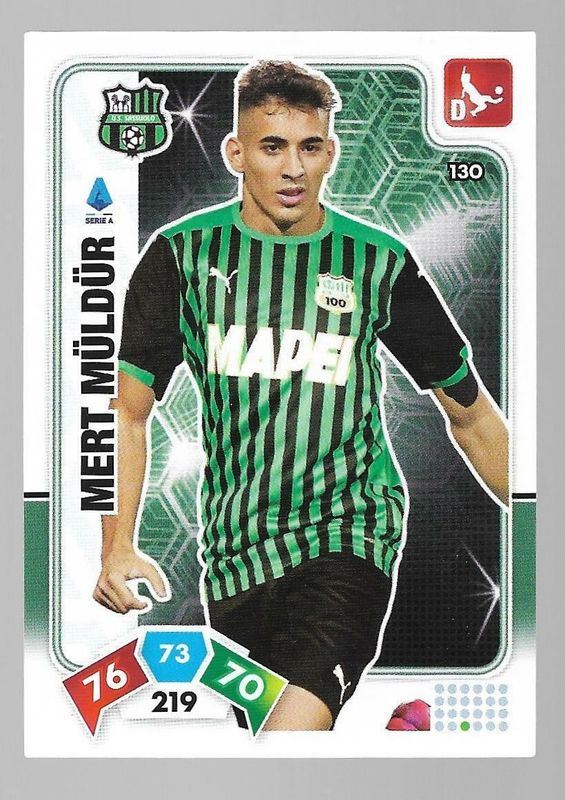 Trading card Adrenalyne 2020-21 - N°130 Mert Muldur  Sassuolo