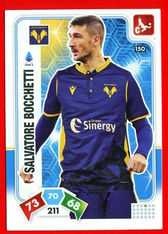 Trading card Adrenalyne 2020-21 - N°150 Salvatore Bocchetti  Verona