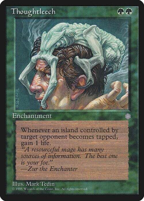 Carta MTG-Sanguisuga Mentale-Era Glaciale-EN-Good-Uncommon