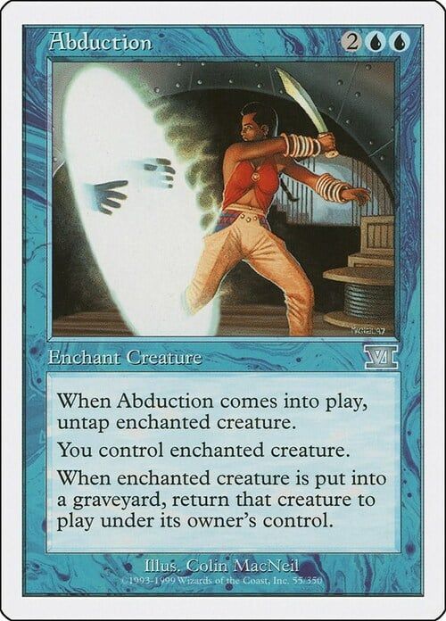 Carta MTG-Rapimento-Sesta Edizione-N.055-ITA-EX-