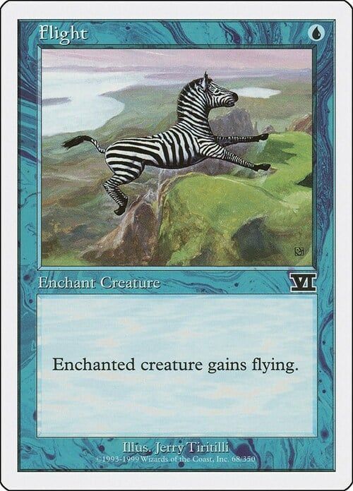 Carta MTG-Volare-Sesta Edizione-N.068-ITA-EX-