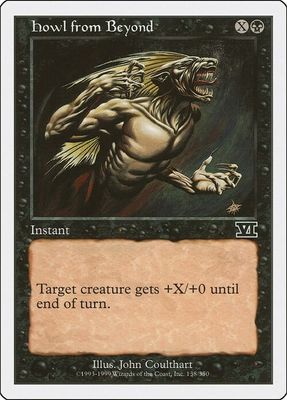 Carta MTG-Ululato Infernale-Sesta Edizione-N.138-ITA-EX-
