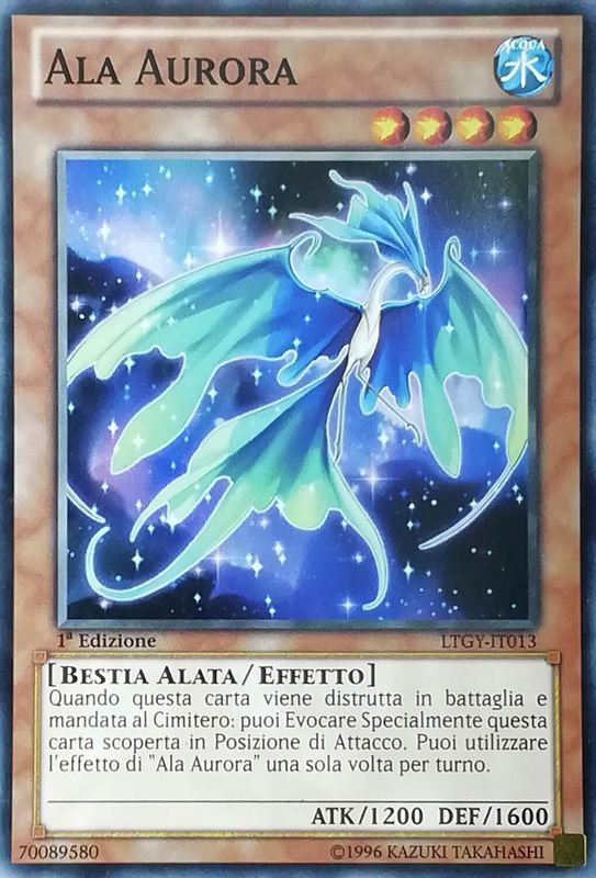 Carta YUGIOH-Ala Aurora-LTGY-IT013-ITA-Good-Common