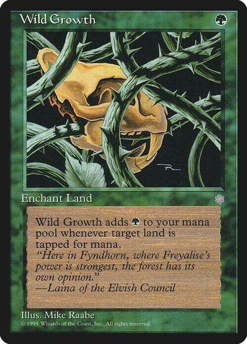 Carta MTG-Crescita Rigogliosa-Era Glaciale-EN-Good-Common