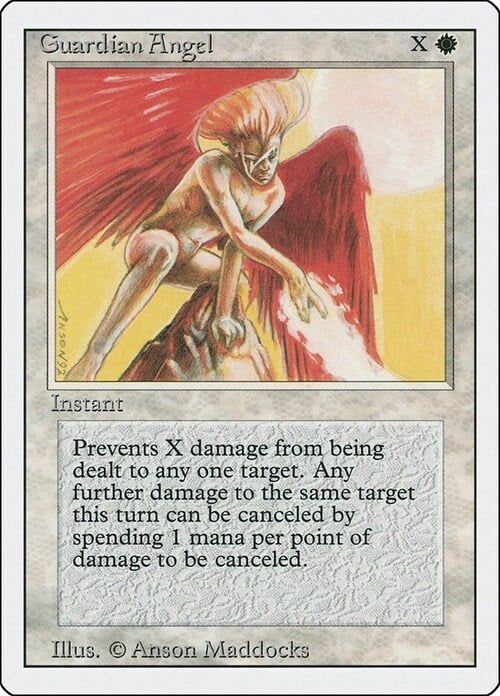 Carta MTG-Guardian Angel -Revised-N.021-EN-EX-