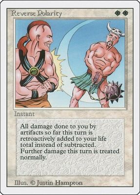Carta MTG-Reverse Polarity-Revised-N.036-EN-Good- Carta MTG-Reverse Polarity-Revised-N.036-EN-Good-