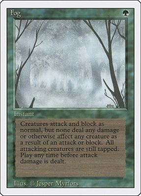 Carta MTG-Fog -Revised-N.195-EN-EX-