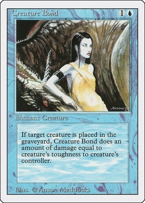 Carta MTG-Creature Bond -Revised-N.055-EN-EX-