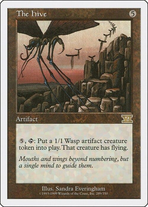 Carta MTG-L'Alveare-Sesta Edizione-N.289-CHINA-S-Good-