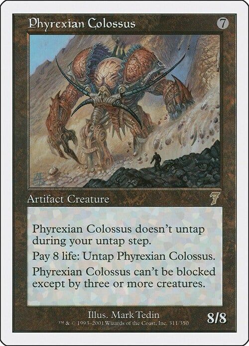 Carta MTG-Colosso di Phyrexia-Settima Edizione-N.311-ITA-Good-