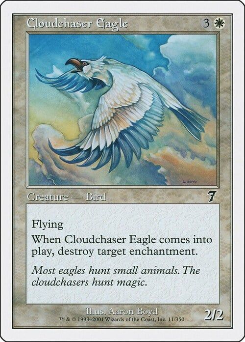 Carta MTG-Aquila Caccianubi-Settima Edizione-N.011-ITA-EX-