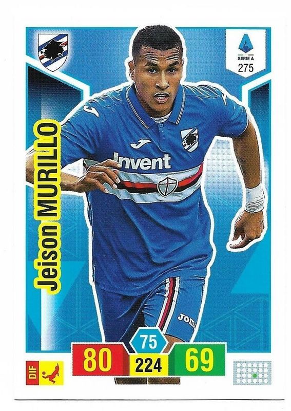 Trading card Adrenalyne 2019-20 - N°275 Jeison Murillo  Sampdoria