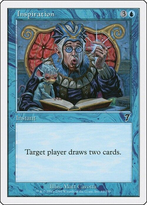 Carta MTG-Ispirazione-Settima Edizione-N.088-ITA-Good-
