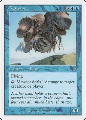 Carta MTG-Mawcor-Settima Edizione-N.110-ITA-EX-
