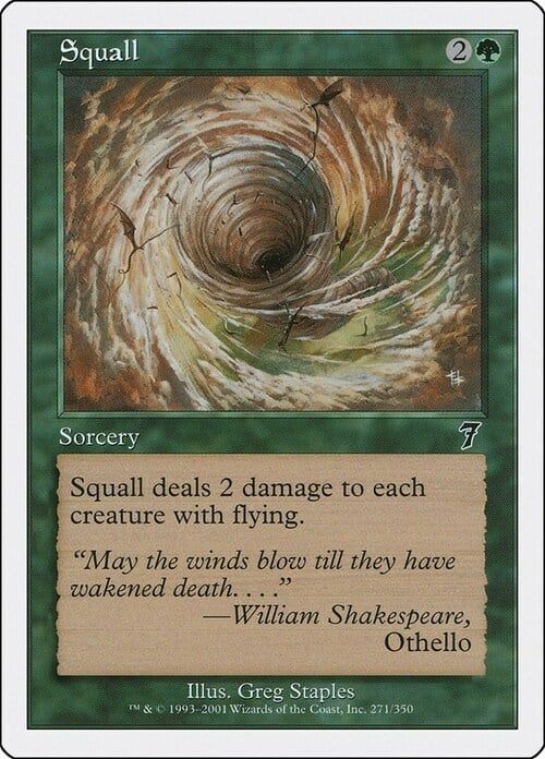 Carta MTG-Turbine-Settima Edizione-N.276-ITA-EX-