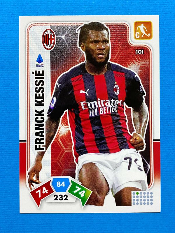 Trading card Adrenalyne 2020-21 - N°101 Franck Kessie  Milan