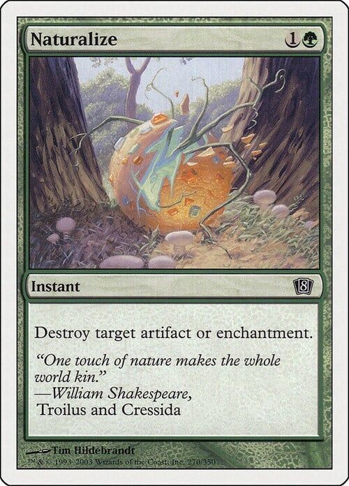 Carta MTG-Ritorno alla Natura-Ottava Edizione-N.270-ITA-LP-