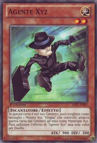 Carta YUGIOH-Agente Xyz-JOTL-IT005-ITA-EX-Common 1.Ed