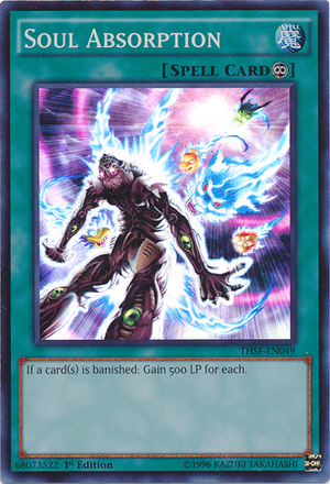 Carta YUGIOH-Absorption de l'Âme (V.2)-IOC-FR046-FRA-Good-Common