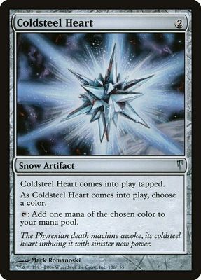 Carta MTG-Cuore di Gelacciaio-Ondata Glaciale-N.165-ITA-LP-