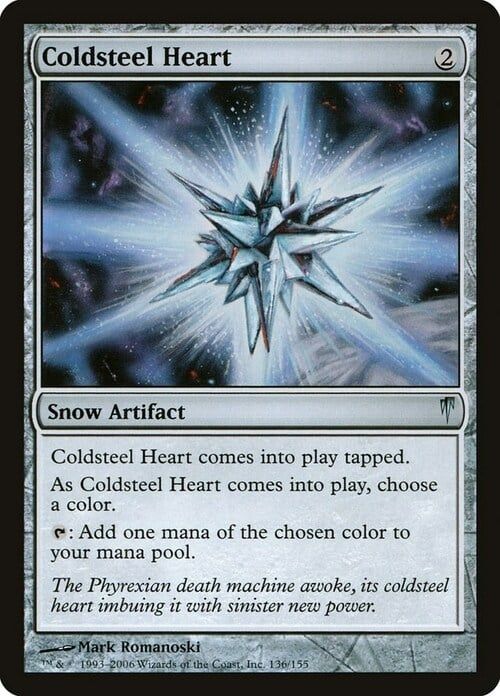 Carta MTG-Cuore di Gelacciaio-Ondata Glaciale-N.165-ITA-LP-