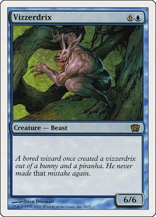 Carta MTG-Vizzerdrix-Ottava Edizione-N.097-ITA-Good-