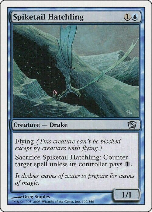 Carta MTG-Cucciolo di Codapunta-Ottava Edizione-N.068-ITA-Good-