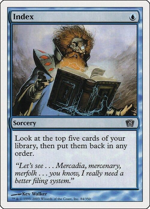 Carta MTG-Index-Ottava Edizione-N.084-EN-EX-