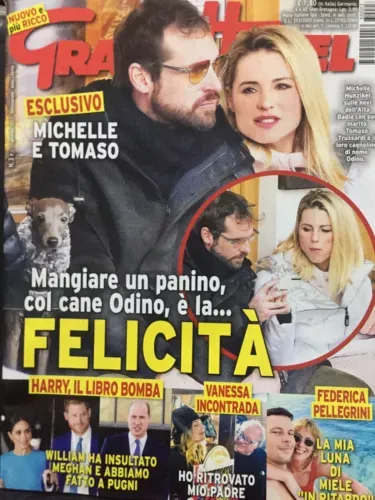 GrandHotel 2023 N.3 Michelle Hunziker,Maria Callas,Vanessa Incontrada,F.Parenti