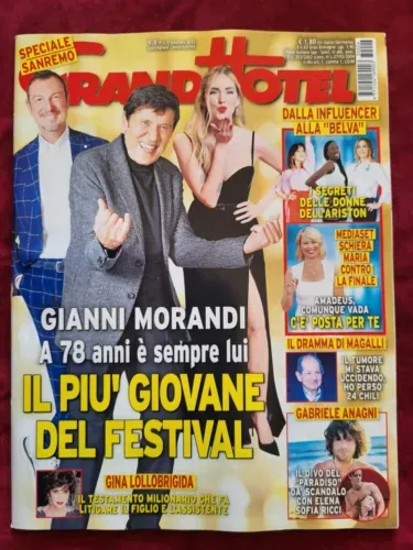GrandHotel 2023 N.6 GINA LOLLOBRIGIDA GABRIELE ANAGNI BROOKE SHIELDS AMADEUS