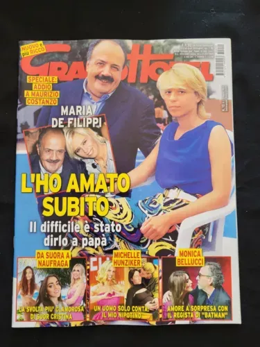 GrandHotel 2023 N.10 Maurizio Costanzo Monica Bellucci Hunziker Argentero