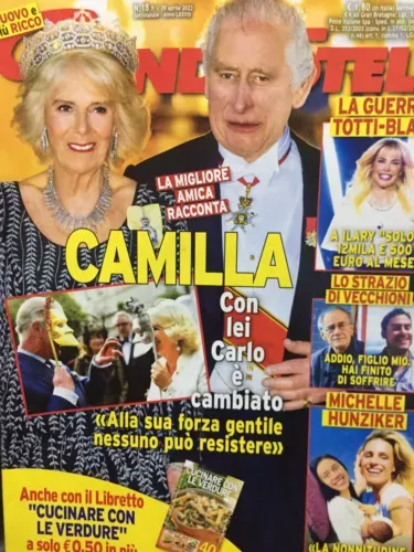 GrandHotel 2023 N.18 Camilla Parker Bowles,Luca Argentero,Roberto Vecchioni