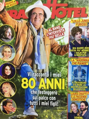 GrandHotel 2023 N.20 Al Bano,Carlo III,Pupo,Benedicta Boccoli,Marco Borriello
