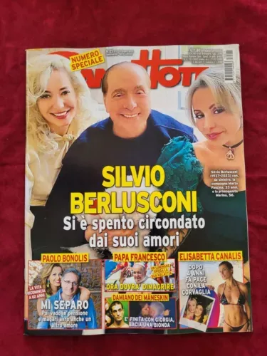 GrandHotel 2023 N.25 Silvio Berlusconi Marta Fascina Romina Power Maneskin