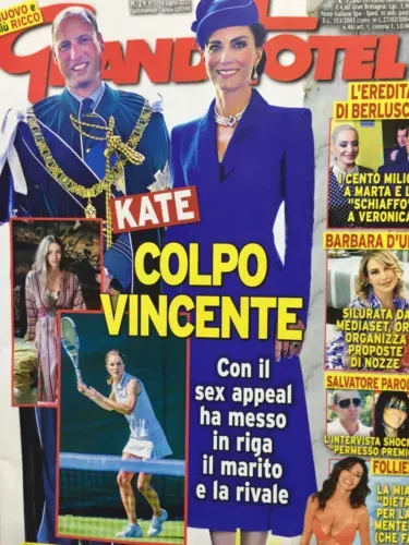 GrandHotel 2023 N.29 Kate Middleton, Marzotto,Barbara D'Urso,Chiara Ferragni