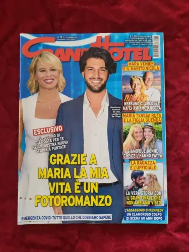 GrandHotel 2023 N.39 Gianfranco Apicerni John Fitzgerald Kennedy Mara Venier