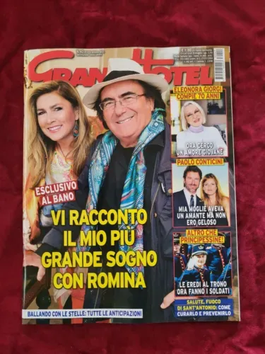 GrandHotel 2023 N.42 Eleonora Giorgi Paolo Conticini Fedez Chiara Ferragni