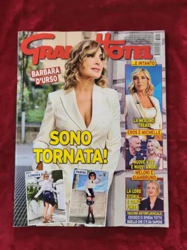 GrandHotel 2023 N.44 Barbara D’Urso Hunziker Giorgia Meloni Brigitte Bardot