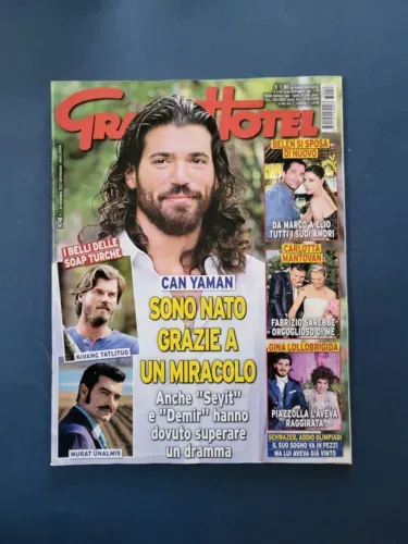 GrandHotel 2023 N.48  Can Yaman Gina Lollobrigida Kivanc Tatlitug Unalmis