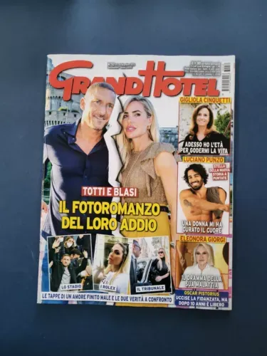 GrandHotel 2023 N.50 Ilary Blasi Francesco Totti Gigliola Cinquetti Punzo