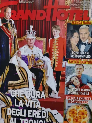 GrandHotel 2023 N.52 Carlo III d’Inghilterra William & George,Roberta Morise