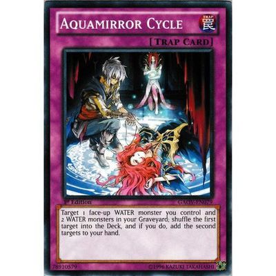 Carta YUGIOH-Aquamirror Cycle-GAOV-EN079-EN-EX-Common Carta YUGIOH-Aquamirror Cycle-GAOV-EN079-EN-EX-Common