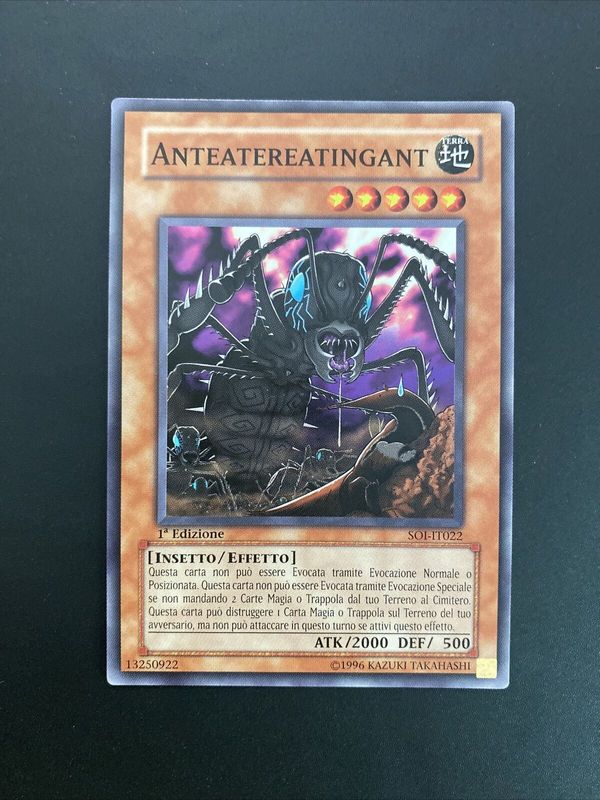 Carta YUGIOH-Anteatereatingant-SOI-IT022-ITA-LP-Common 1.Ed